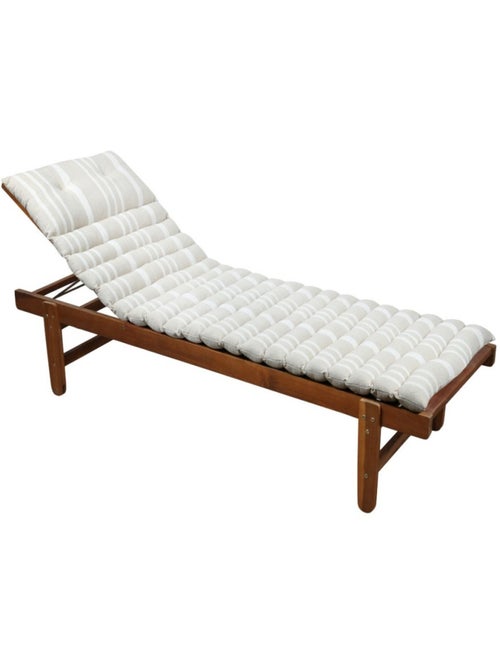Coussin de bain de soleil 60x180 cm rayé - Kiabi