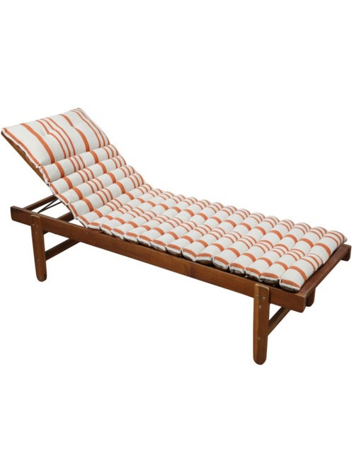 Coussin de bain de soleil 60x180 cm rayé - Kiabi