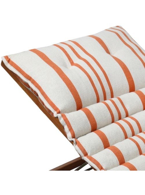 Coussin de bain de soleil 60x180 cm rayé - Kiabi