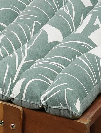 Coussin de bain de soleil 60x180x5 cm vert