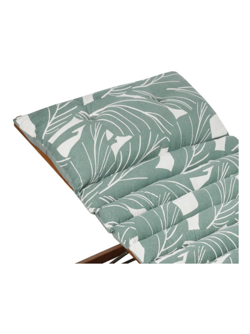 Coussin de bain de soleil 60x180x5 cm vert Vert - Kiabi
