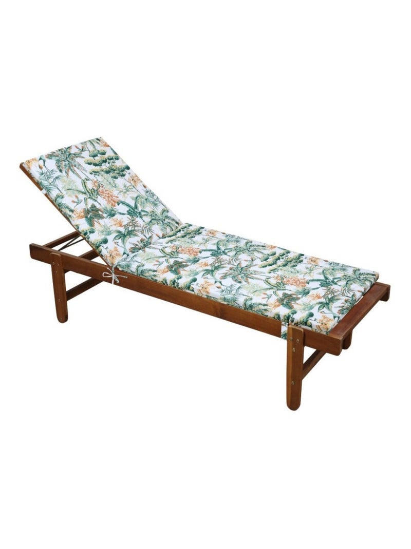 Coussin de bain de soleil 60x190x4 cm HALOMA Vert - Kiabi