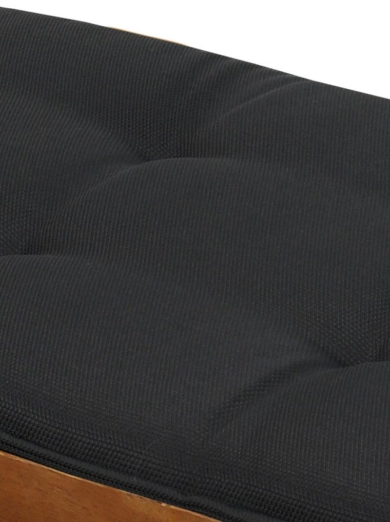 Coussin de bain de soleil 60x190x4 cm Noir Noir - Kiabi