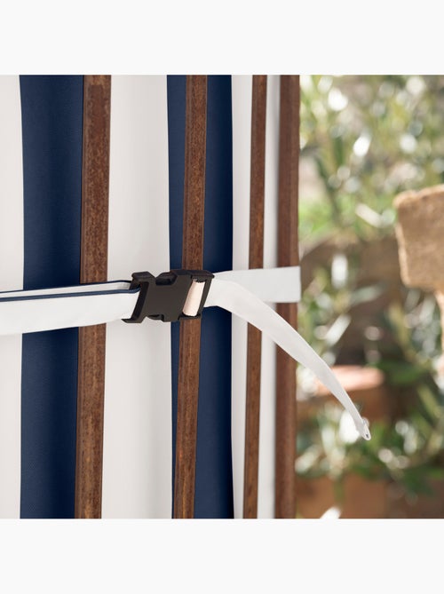 Coussin de chaise assise et dossier imperméable  à rayures ARCACHON - Kiabi