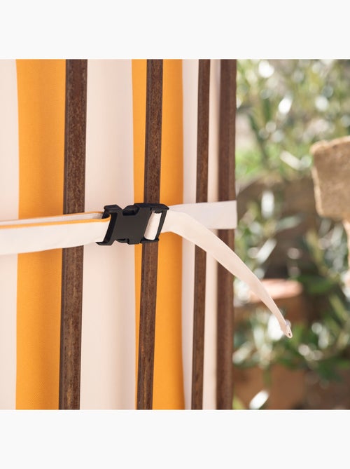 Coussin de chaise assise et dossier imperméable  à rayures ARCACHON - Kiabi