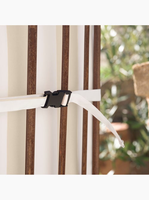 Coussin de chaise assise et dossier imperméable  à rayures ARCACHON - Kiabi