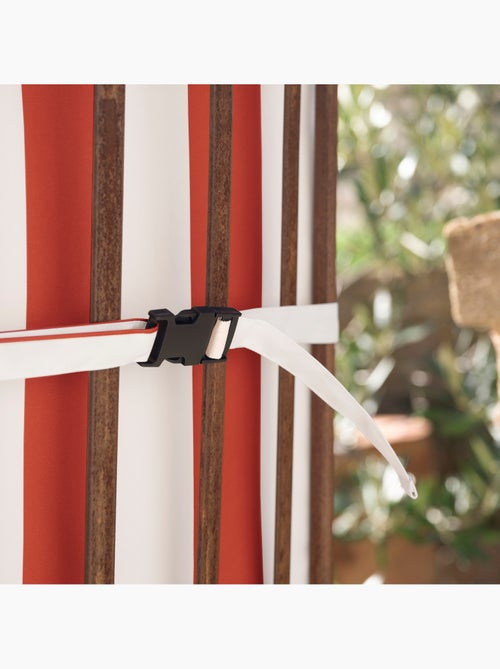 Coussin de chaise assise et dossier imperméable  à rayures ARCACHON - Kiabi