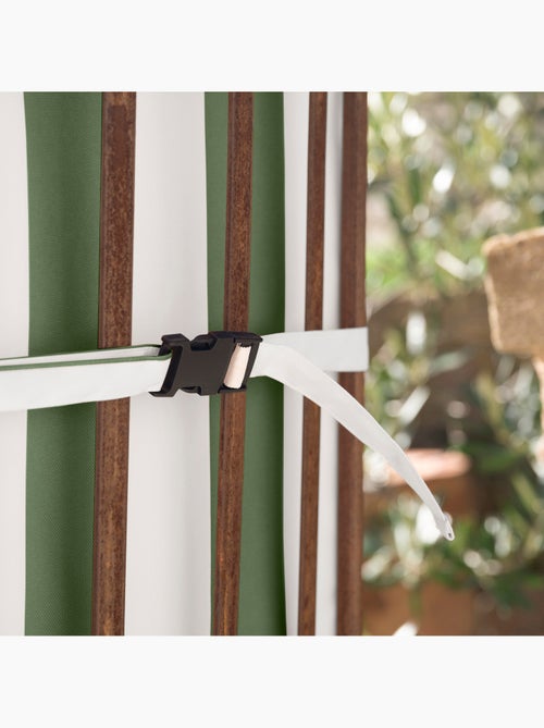 Coussin de chaise assise et dossier imperméable  à rayures ARCACHON - Kiabi