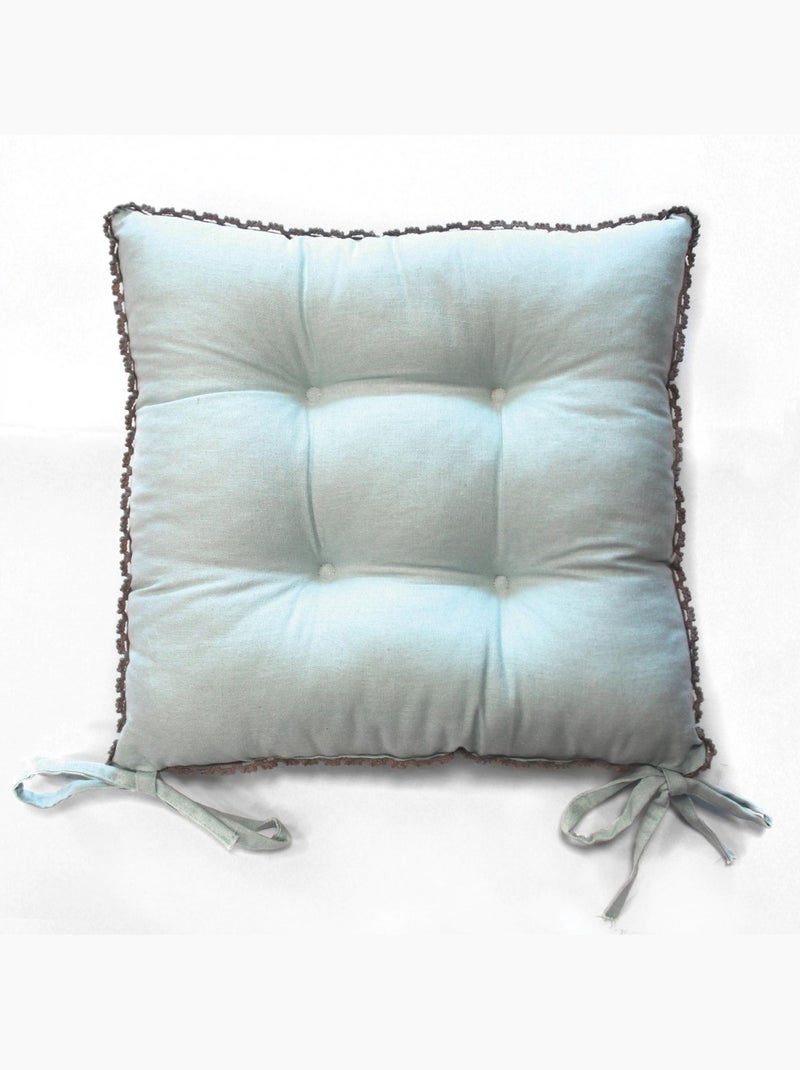 Coussin de chaise Assise matelassée Feminas Bleu - Kiabi