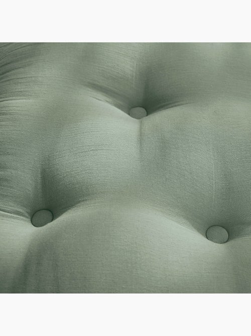 Coussin de chaise Assise matelassée gaze de coton gaia - Kiabi Coussin de chaise Assise matelassée gaze de coton gaia - Kiabi