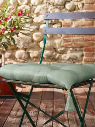 Coussin de chaise Assise matelassée gaze de coton gaia