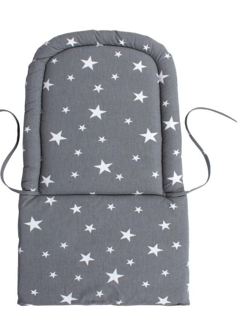 Coussin de chaise bébé Gris - Kiabi