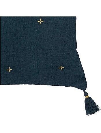 Coussin de chaise brodé rectangulaire JAMANA