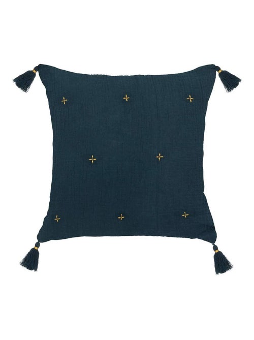 Coussin de chaise brodé rectangulaire JAMANA - Kiabi Coussin de chaise brodé rectangulaire JAMANA - Kiabi