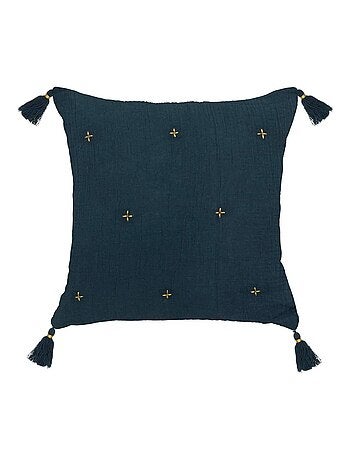 Coussin de chaise brodé rectangulaire Starke