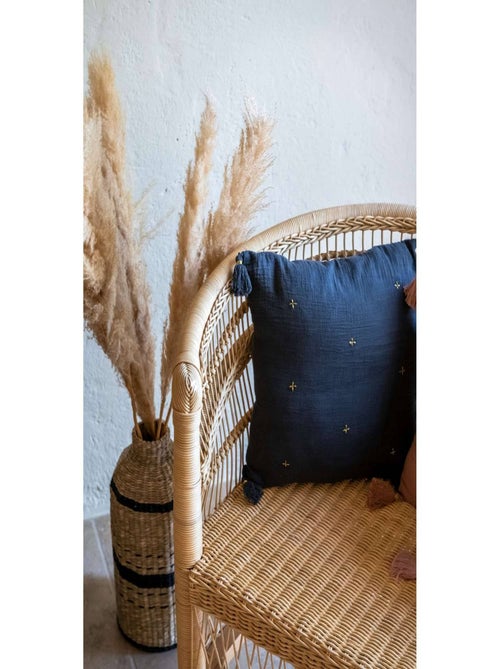 Coussin de chaise brodé rectangulaire Starke - Kiabi