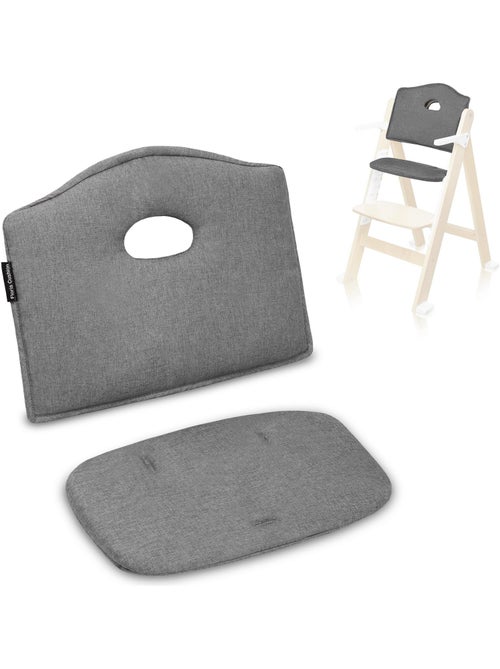 Coussin de chaise évolutif LIONELO Floris - Gris - Pour bébé de 6 mois à 3 ans - Kiabi Coussin de chaise évolutif LIONELO Floris - Gris - Pour bébé de 6 mois à 3 ans - Kiabi