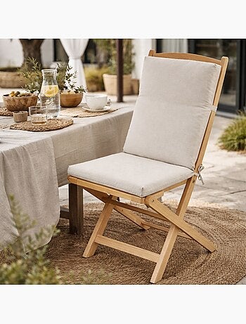 Coussin de chaise extérieur assise et dossier MINORQUE