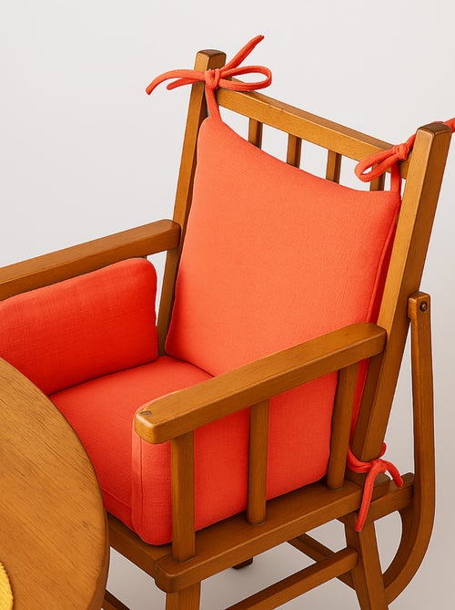 Coussin de Chaise Haute en Coton Bio Fraise - Kiabi