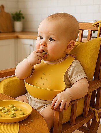 Coussin de Chaise Haute en Coton Bio Honey