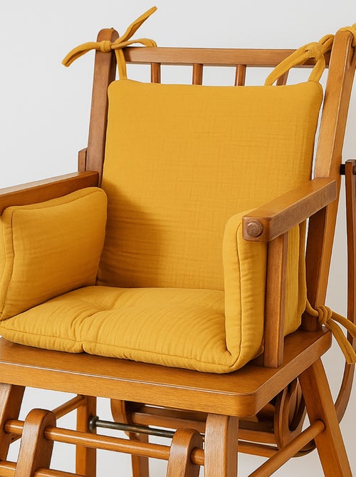 Coussin de Chaise Haute en Coton Bio Honey - Kiabi