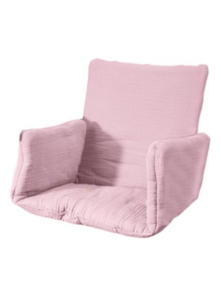 Coussin de Chaise Haute en Coton Bio Rose