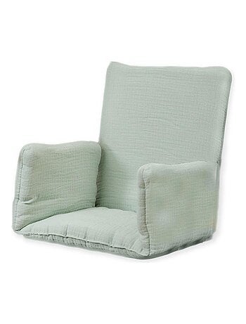 Coussin de Chaise Haute en Coton Bio Vert