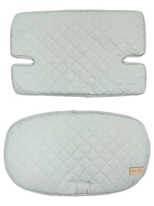Coussin de chaise haute évolutive déperlant en 2 pièces 'Roba roba Style' - Kiabi