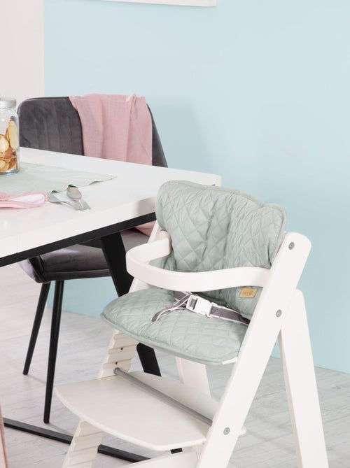 Coussin de chaise haute évolutive déperlant en 2 pièces 'Roba roba Style' - Kiabi