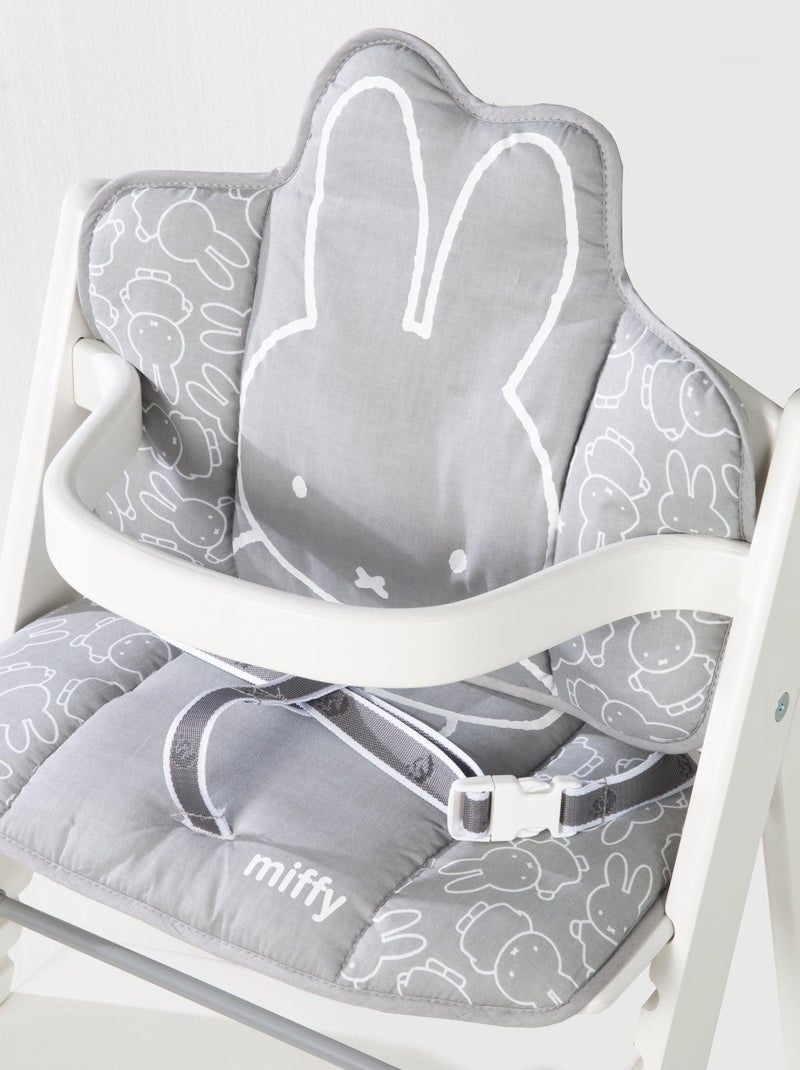 Coussin de chaise haute lavable imprimé miffy® ROBA Gris Blanc - Kiabi