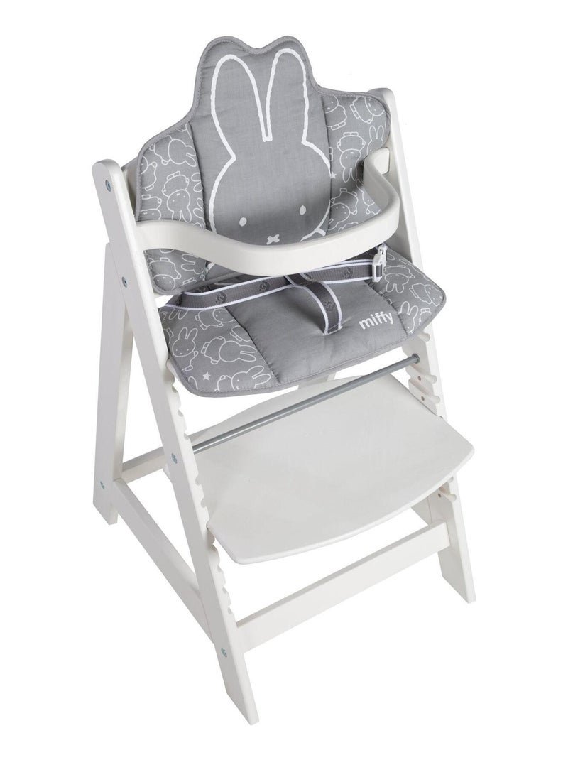 Coussin de chaise haute lavable imprimé miffy® ROBA Gris Blanc - Kiabi