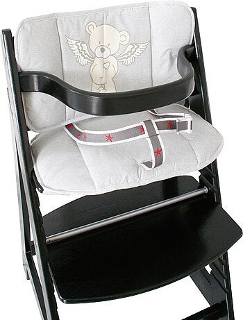Coussin de chaise haute lavable imprimé ourson 'Heartbreaker' ROBA
