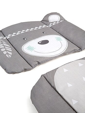 Coussin de chaise haute lavable imprimé ourson indien 'Indibaer' ROBA