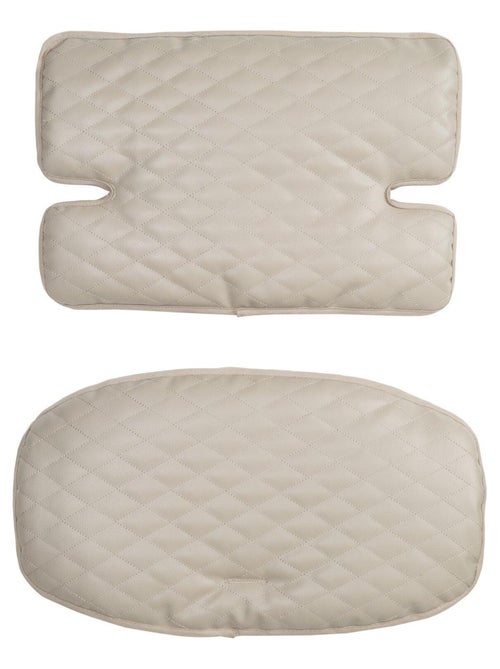 Coussin de chaise haute matelassé 2 pièces en cuir PU 'Luxe' ROBA - Kiabi