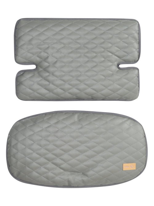 Coussin de chaise haute matelassé 2 pièces en cuir PU 'Luxe' ROBA - Kiabi