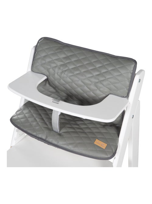 Coussin de chaise haute matelassé 2 pièces en cuir PU 'Luxe' ROBA - Kiabi