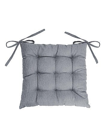 Coussin de chaise matelassé chambray newton