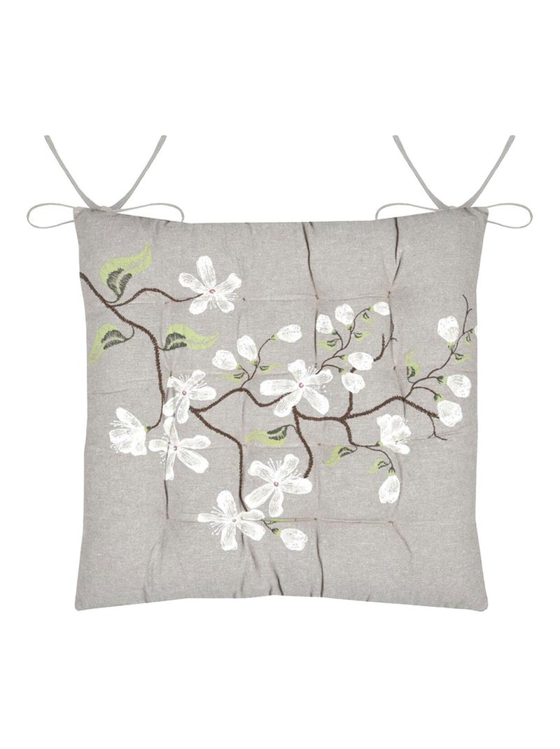 Coussin de chaise Printemps Beige - Kiabi