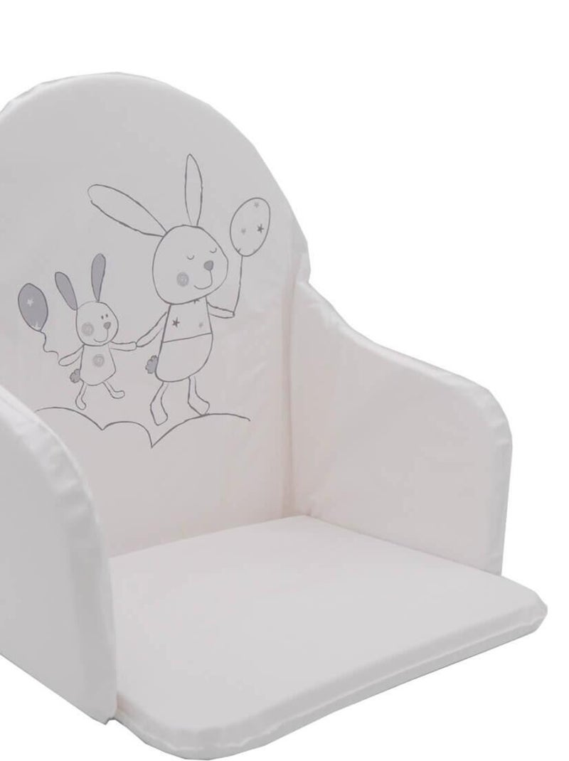 Coussin de chaise PVC Lapin Gris Gris - Kiabi