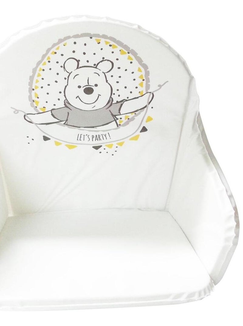 Coussin de chaise PVC Winnie Let's Party Blanc - Kiabi