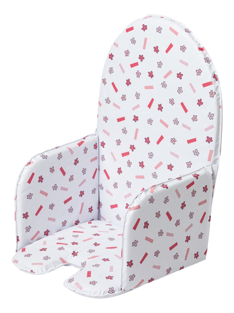 Coussin de chaise réversible - Minnie Confettis - Babycalin Blanc Rose - Kiabi