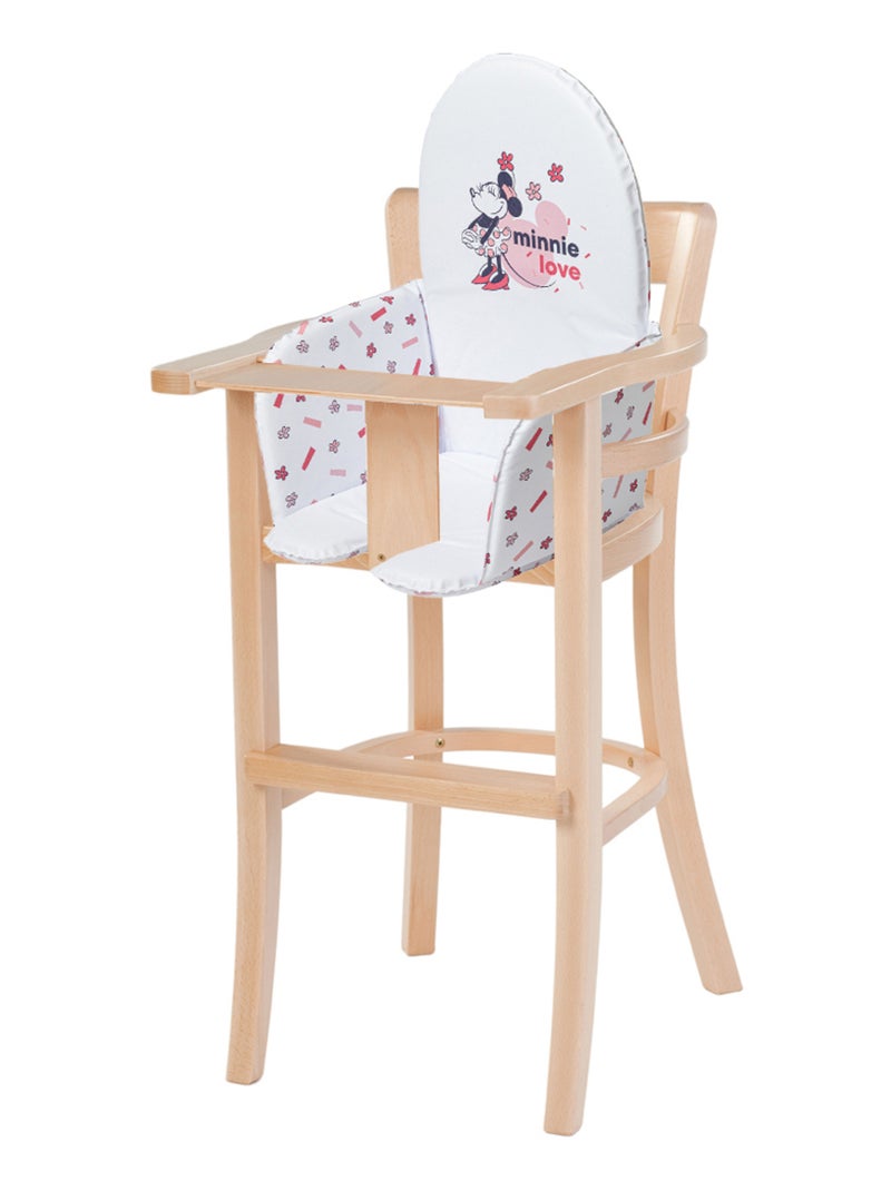 Coussin de chaise réversible - Minnie Confettis - Babycalin Blanc Rose - Kiabi