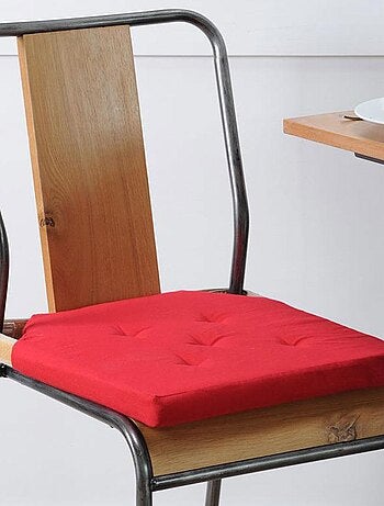 Coussin de chaise réversible