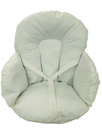 Coussin de chaise + sangles de maintien PVC - couleurs au choix