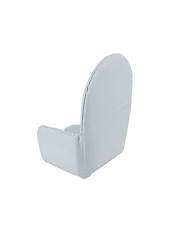 Coussin de chaise universel en PVC - Bleu/Gris