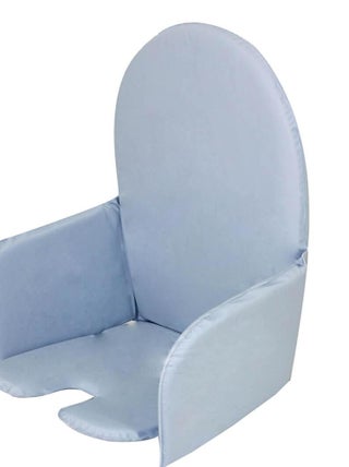 Coussin de chaise universel en PVC - Bleu/Gris