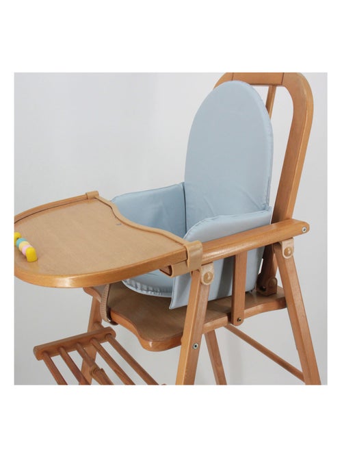 Coussin de chaise universel en PVC - Bleu/Gris - Kiabi