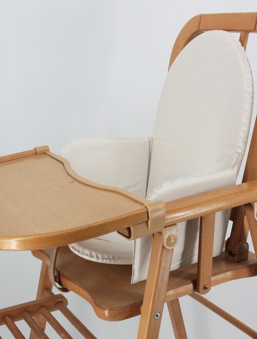 Coussin de chaise universel en PVC - Écru - Kiabi