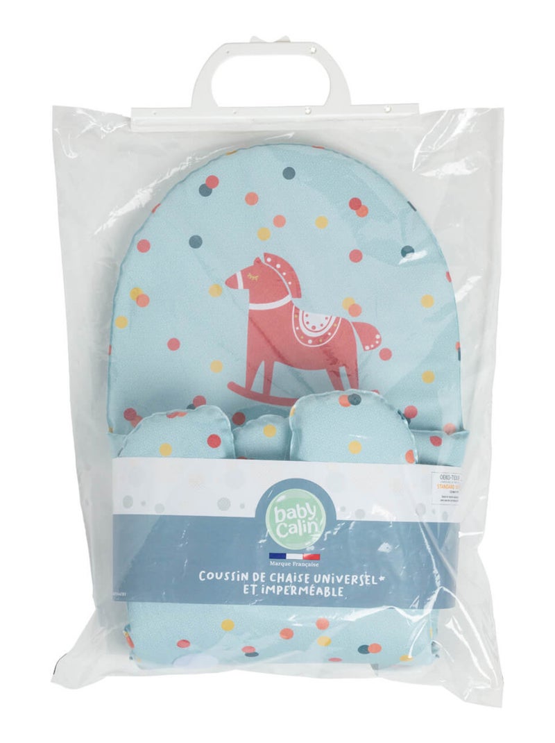 Coussin de chaise universel en PVC - En Selle - Babycalin Bleu - Kiabi