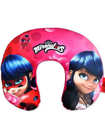 Coussin de cou de voyage en forme u 'miraculous' 40 cm - miraculous